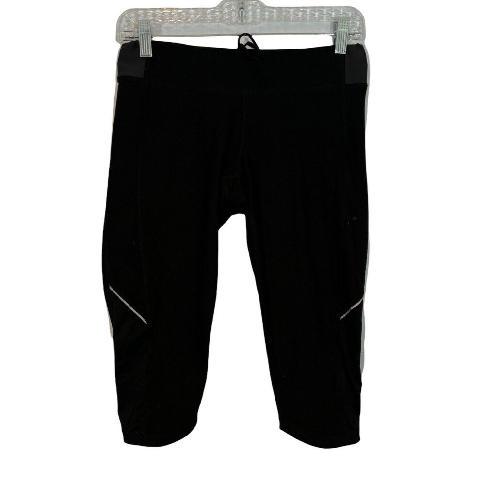 Lucy Tech Running Capri Length Leggings - Size Small   black